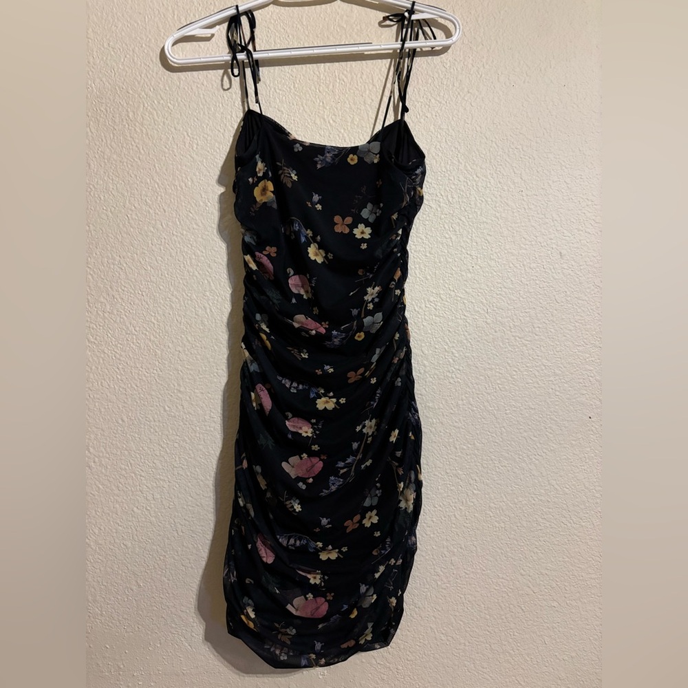 Aritzia Sunday Best Navy Caruso Dress View 2